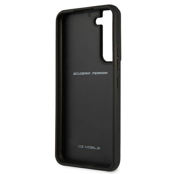 Etui Ferrari On Track Real Carbon na Samsung Galaxy S22+ - czarne
