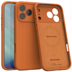 Spacecase Etui Silicone Mag iPhone 17 Pro Max orange