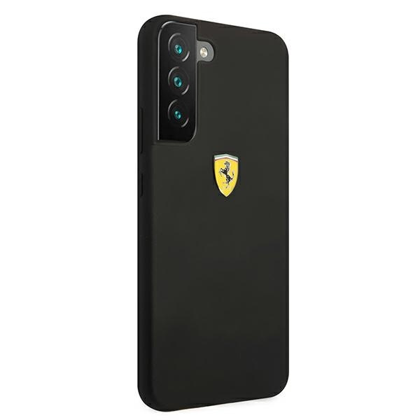 Etui Ferrari On Track Silicone na Samsung Galaxy S22 - czarne