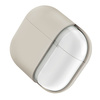 Etui UNIQ Lino na AirPods Pro 2 - beżowe