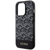 Guess GUHMP14LHGCFSEK iPhone 14 Pro 6.1"czarny/black hardcase GCube Stripes MagSafe