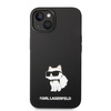 Karl Lagerfeld Silicone Choupette case for iPhone 14 Plus - black