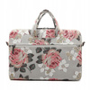 Torba Canvaslife Briefcase na laptopa 15-16'' - granatowo-różowa