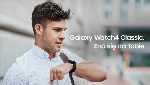 [OUTLET] Samsung Galaxy Watch4 Classic 46mm LTE R895F Black z paskiem Rubber Band Black Grade ABC