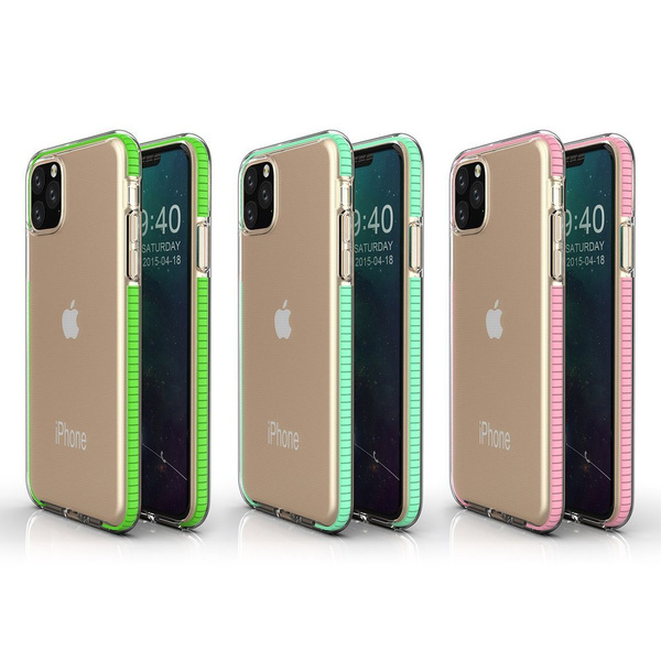 VERGE CASE ETUI ŻELOWE IPHONE 11 PRO MAX NIEBIESKI