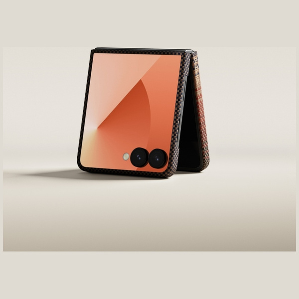 Etui PITAKA Ultra-Slim MagSafe do        Samsung Galaxy Z Flip7 sunset