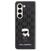 Etui Karl Lagerfeld Saffiano Monogram Ikonik Pin na Samsung Galaxy Z Fold 5 - czarne