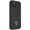 Guess GUHCP14MPSATLK iPhone 14 Plus / 15 Plus 6.7" czarny/black hardcase SaffianoTriangle Logo