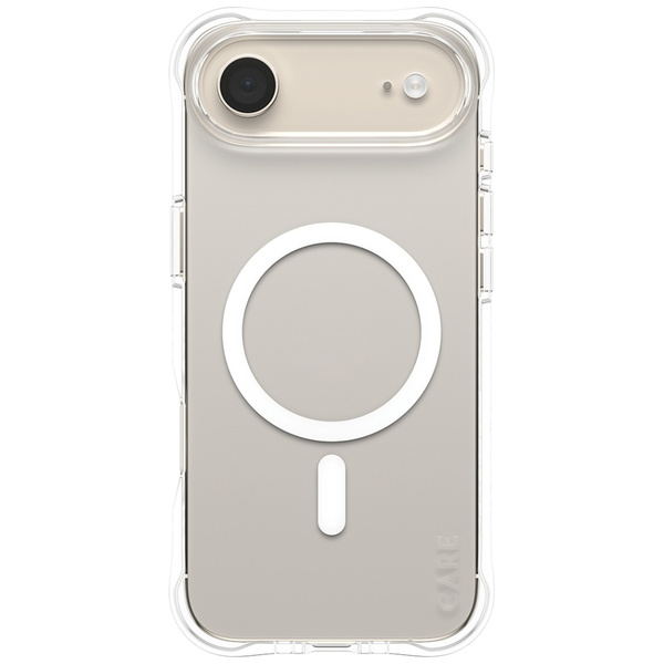 Etui CARE by PanzerGlass Fashionable     Samba w. White MagSafe do iPhone Air przezroczysty