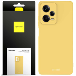 Spacecase Etui Silicone Case Redmi Note 12 Pro 5G yellow