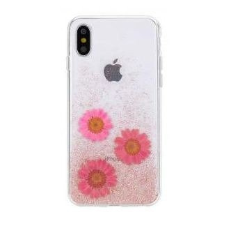 ETUI FLAVRE IPLATE CZERWONE KWIATY IPHONE X / XS