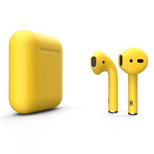 EARPHONES BLUETOOTH TWS INPODS I12 YELLOW