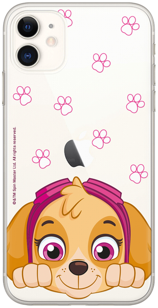  ETUI NADRUK PSI PATROL 002 SKYE IPHONE X/XS TRANSPARENT