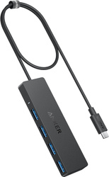 Anker Macbook Pro Adapter with Multi-Port USB 3.0 OTG 5Gbps Ultra Thin Cable 20cm