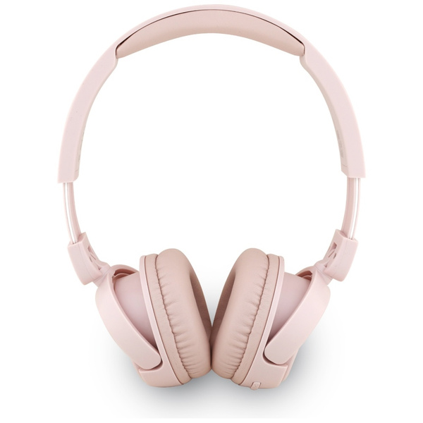 Słuchawki nauszne Guess Bluetooth 5.3    Metal Logo Script różowy