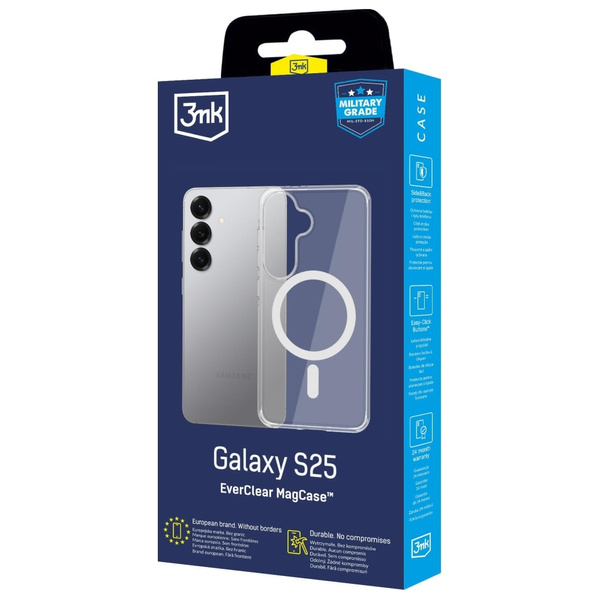 Etui 3MK EverClear MagCase do Samsung    Galaxy S25