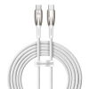 Kabel Baseus CADH000802 USB-C - USB-C PD 100W 5A 480Mb/s 2m - biały