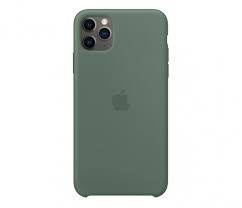 APPLE SILICONE CASE IPHONE 11 PRO MAX  PINE GREEN MX012ZM/A ORYGINALNA PLOMBA