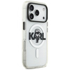 Etui Karl Lagerfeld IML Karl Sketch Logo MagSafe do iPhone 17 Pro przezroczysty