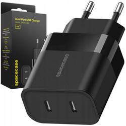 Spacecase Ładowarka USB Charger 20W SC010B black