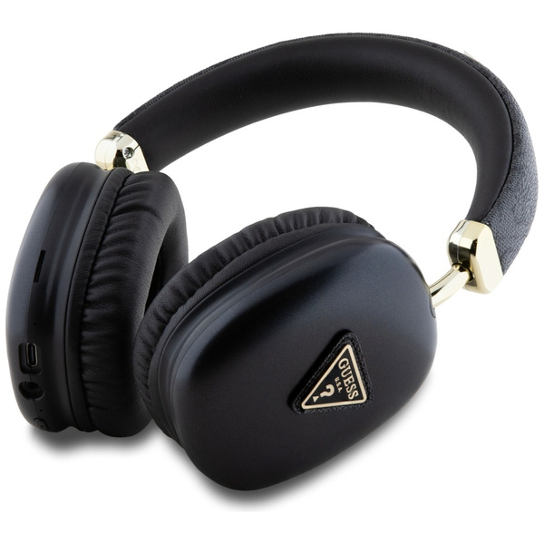 Słuchawki nauszne Guess Bluetooth 5.3 4G Triangle Logo czarny