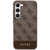 GUESS GUHCS23MG4GBRB S23+ S916 BRONZE/BROWN HARDCASE 4G STRIPE COLLECTION