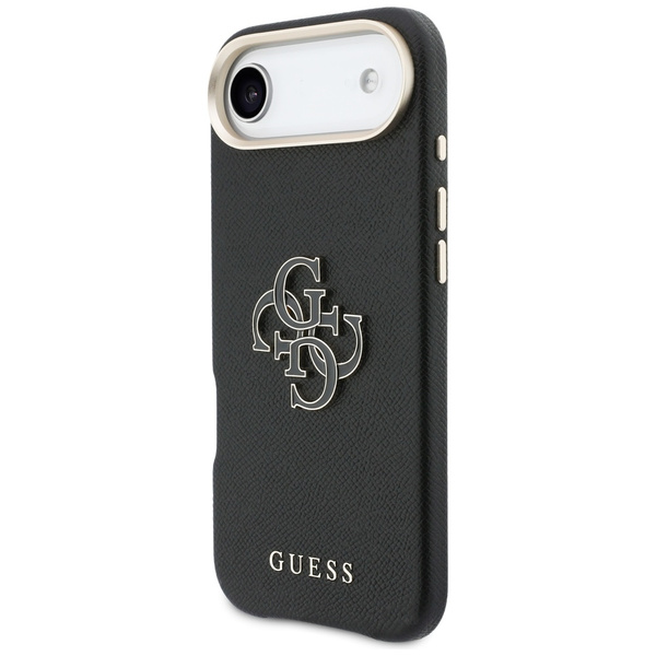 Etui Guess FW Resin Logo do iPhone Air   czarny