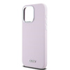 DKNY DKHMP14XSMCHLP iPhone 14 Pro Max6.7" różowy/pink hardcase Liquid Silicone Small Metal Logo MagSafe