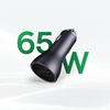 Baseus Golden Contactor Pro car charger USB-A + 2x USB-C 65W dark gray (CGJP010013)