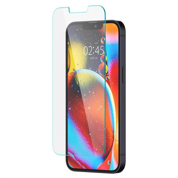Szkło hartowane Spigen Glas.tR EZ Fit na iPhone 13 / 13 Pro / 14 / 16e - 2 szt.