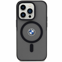Etui BMW Signature MagSafe na iPhone 14 Plus - czarne