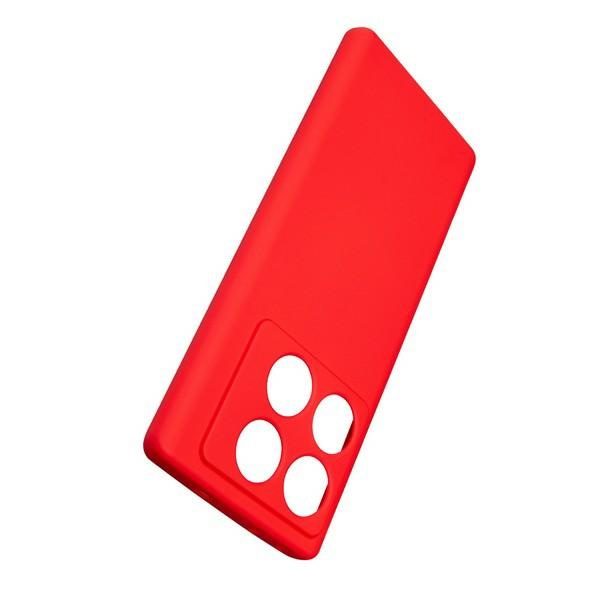 Beline Etui Silicone Infinix Note 40 Pro czerwony/red