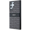DKNY DKHCS24LPRTHSLK S24 Ultra S928 czarny/black hardcase Leather Mono Stripe & Metal Logo