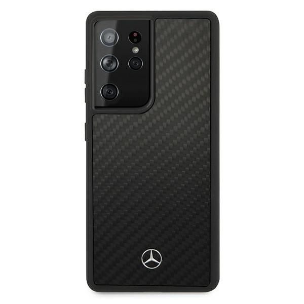 Etui Mercedes Dynamic Line na Samsung Galaxy S21 Ultra - czarne