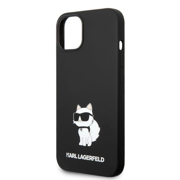 Karl Lagerfeld Silicone Choupette case for iPhone 14 Plus - black