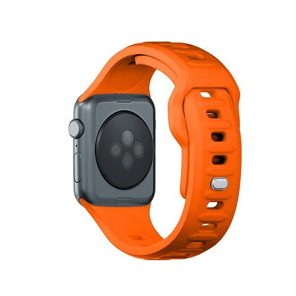 3MK Silicone Watch Strap pomarańczowy/ orange dla Apple Watch 42/44/45/49mm