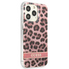 Guess GUHCP13XHSLEOP iPhone 13 Pro Max6,7" różowy/pink hardcase Leopard