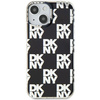 DKNY DKHCP15MHDLCEK iPhone 15 Plus /14 Plus 6.7" czarny/black hardcase IML Checkered Mono Pattern