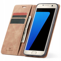 Spacecase Etui Wallet Galaxy S7 Edge light brown