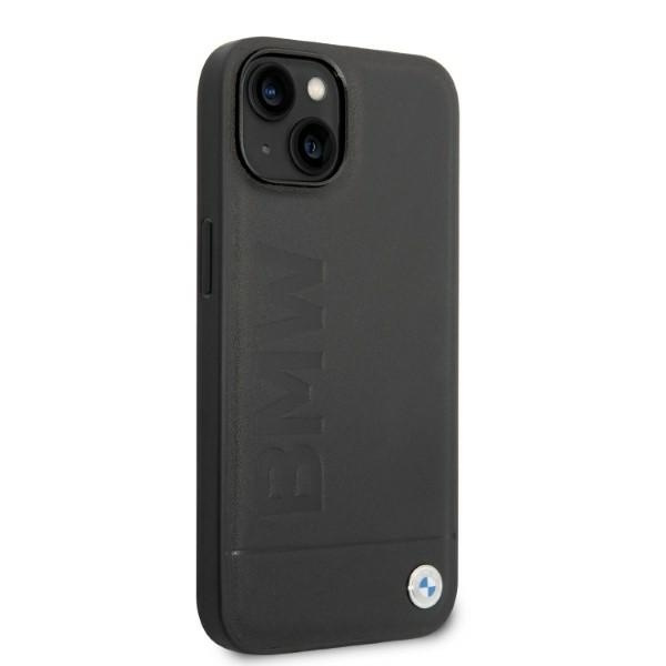 Case BMW BMHMP14MSLLBK iPhone 14 Plus 6.7 "black / black hardcase Signature Logo Imprint Magsafe