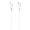 JELLICO kabel KDS-30 USB-C - USB-C PD 60W 1M Biały