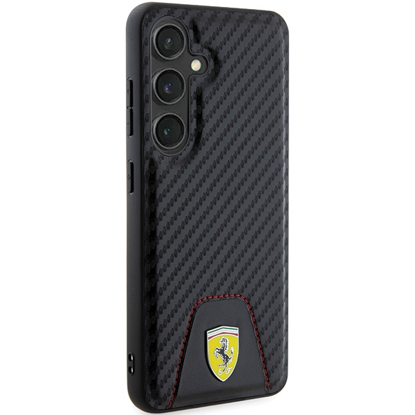 Ferrari FEHCS24SN3PUK S24 S921 czarny/black hardcase Carbon Stitched Bottom