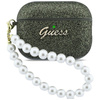 Etui Guess Glitter Pearl Strap do        AirPods Pro 3 khaki