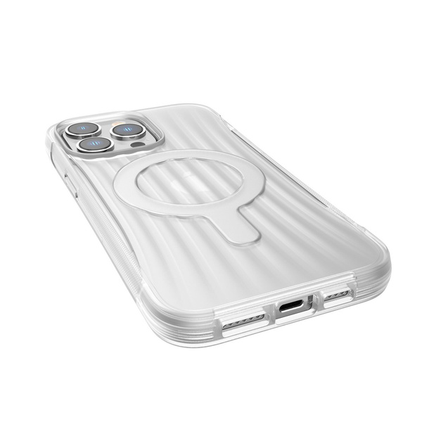 Raptic X-Doria Clutch Built Case etui iPhone 14 Pro Max z MagSafe pokrowiec plecki przezroczysty