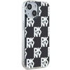 DKNY DKHCP15MHDLCEK iPhone 15 Plus /14 Plus 6.7" czarny/black hardcase IML Checkered Mono Pattern