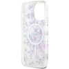 Guess GUHMP14LHCFWST iPhone 14 Pro 6.1"transparent hardcase Flower MagSafe