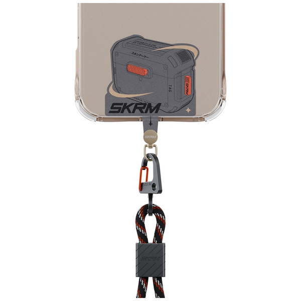 Adapter uniwersalny do smyczy Skinarma   Mecha szary