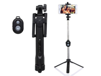 UCHWYT MONOPOD SELFIE BLUETOOTH CZARNY