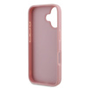 Guess GUHCP16SHG4SGP iPhone 166.1" różowy/pink hardcase Fixed Glitter Big 4G
