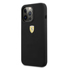 Ferrari FESSIHMP13LBK iPhone 13 Pro / 13 6.1" black/black hardcase Silicone MagSafe